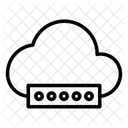 Password Cloud  Icon