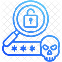 Password Cracking Password Hacking Icon