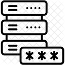 Password Del Database Database Mysql Dati Protetti Icon
