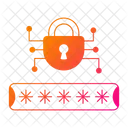 Password Encryption Cyber Icon