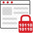 Password Encryption Password Safeguarding Password Protection Icon