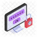 Password Entry Security Icon