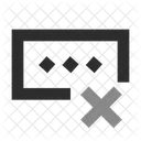 Password Error Password Security Icon