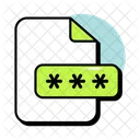 Password File File Security Protection Icon