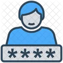 Cyber Security Password Icon