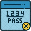 Password Donot Easy Icon