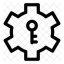 Password Key Settings Icon