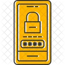 Password Lock Anti Theft Security Icon