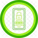 Password Lock Anti Theft Security Icon