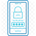 Password Lock Anti Theft Security Icon