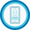 Password Lock Anti Theft Security Icon