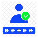 Password Login Verified  Icon