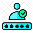 Password Login Verified  Icon
