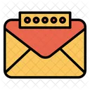 Data Mail Password Icon