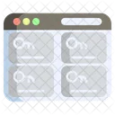 Security Access Data Icon