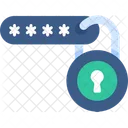 Password padlock  Icon