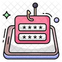 Password Phishing Password Hacking Cybercrime Icon
