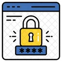 パスワードポリシー、パスワード保護、パスワード強度 アイコン