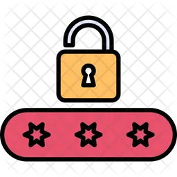 Password Protection  Icon