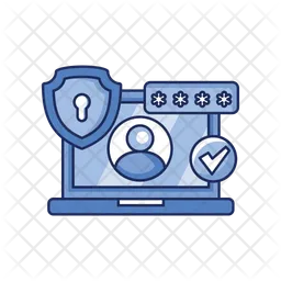 Password Protection  Icon