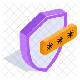 Password Protection  Icon