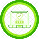 Password Protection Anti Theft Security Icon