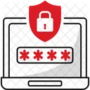 Password Safety Password Security Password Protection Icon