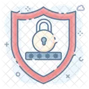 디지털 보안 패스키 개인 정보 보호 비밀번호 보안 아이콘