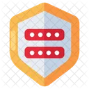 Password Shield Safety Shield Buckler Icon