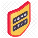Password Shield Safety Shield Buckler Icon