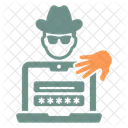 Password Thief Hacker Password Icon