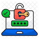 Password Unlock Passcode Unlock Safety Unlock Icon