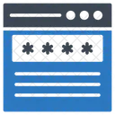 Passwort Sperren Sichern Symbol