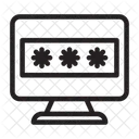 Passwort Login Computer Icon