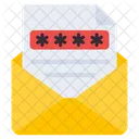 Passwort Email  Icon