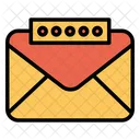 Daten Mail Passwort Symbol