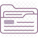 Pasta Documento Arquivo Documentos Arquivos Armazenamento De Dados Diretorio De Arquivo Aberto Ícone