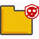 Cranio Perigo Aviso Icon