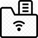 Inteligente Pasta Internet Das Coisas Ícone