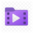 Pasta de vídeo  Icon