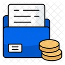 Pasta financeira  Icon