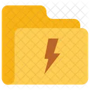 Flash Pasta Dados Icon