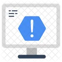 Erro Do Sistema Alerta Do Sistema Aviso Do Sistema Ícone