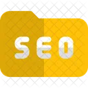 Pasta SEO Dados SEO Arquivo SEO Ícone