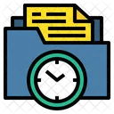 Hora Da Pasta Pasta Arquivo Icon