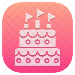 Pastel  Icono