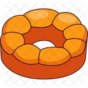 Pastel Pan Postre Icono