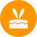 Pastel Pascua Conejito Icon