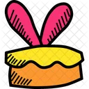 Pastel Pascua Conejito Icon