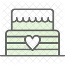 Pastel Compromiso Corazon Icon